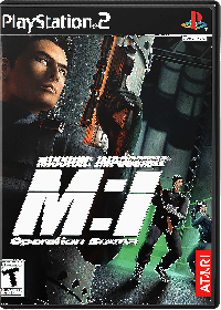 Mission Impossible Operation Surma PAL Playstation 2  box art